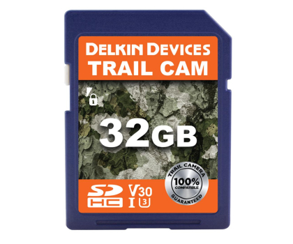 Karta pamięci SD Delkin Devices 32GB SDHC Trail Cam (V30)